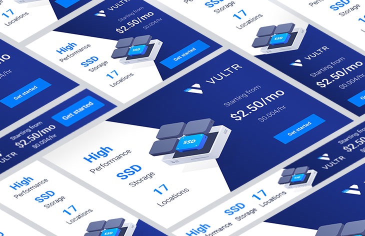 Vultr - Promo banners