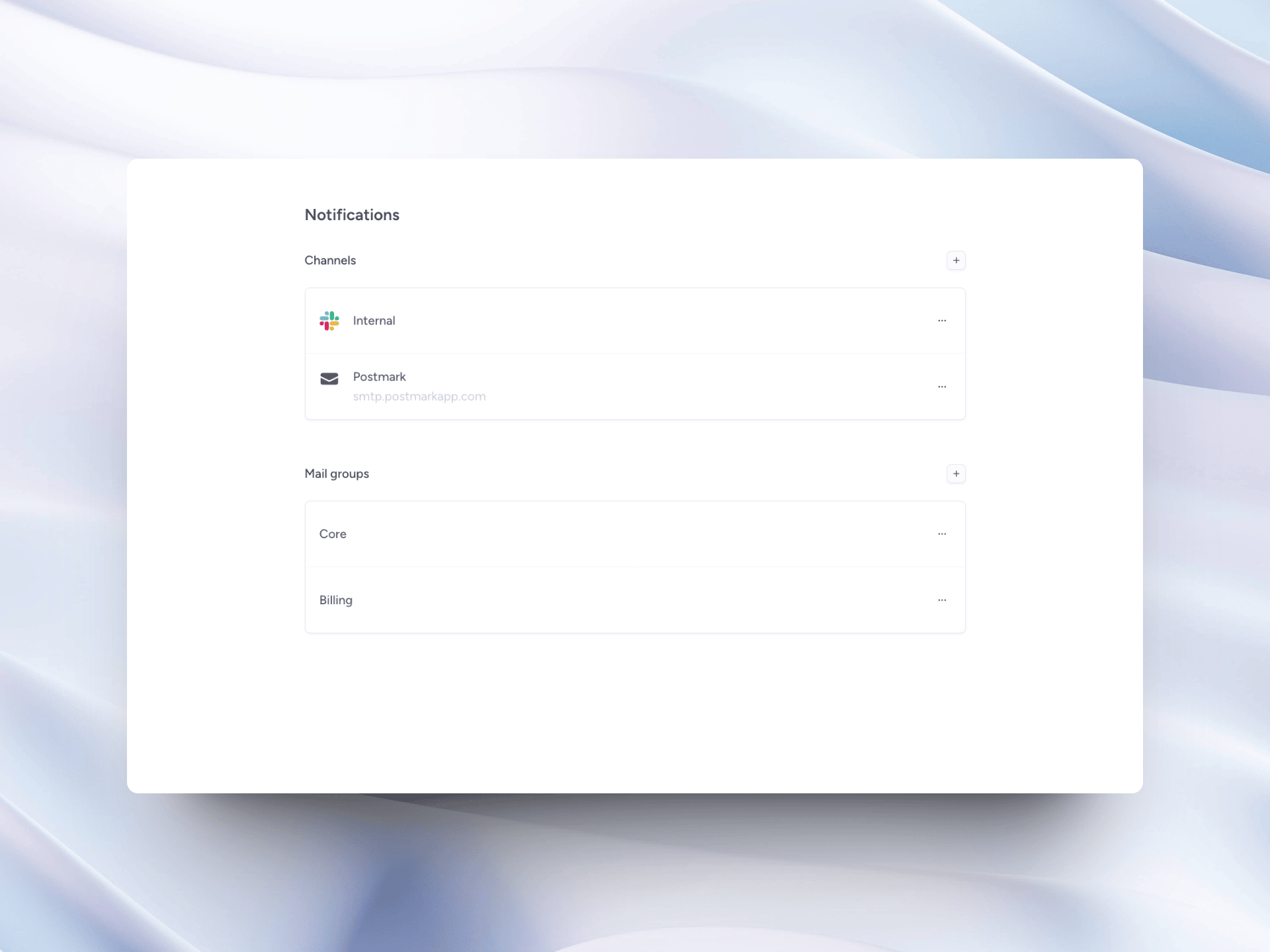 Notifications