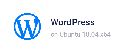 Vultr Control Panel - Choose Application