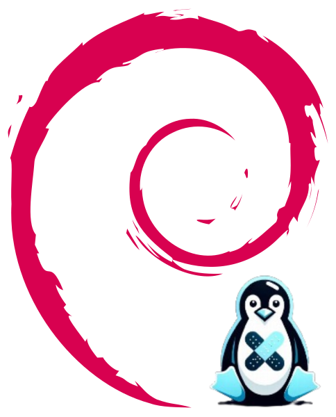 Logo for Debian 12 with Automatic Updates