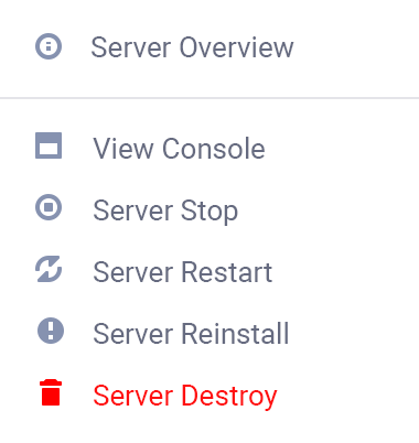 Vultr Control Panel - Current charges