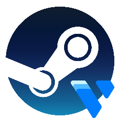 Logo for Steam